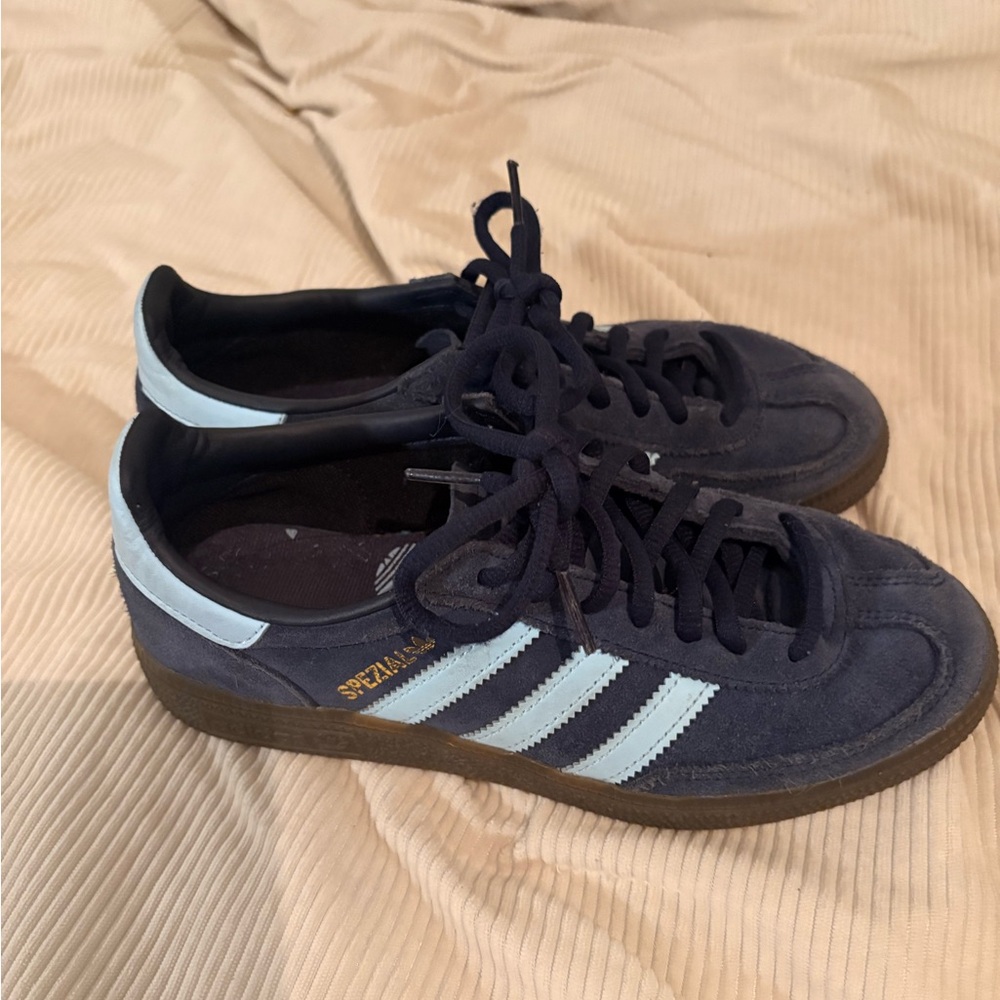 Adidas Spezial Navy and Light Blue Sneakers